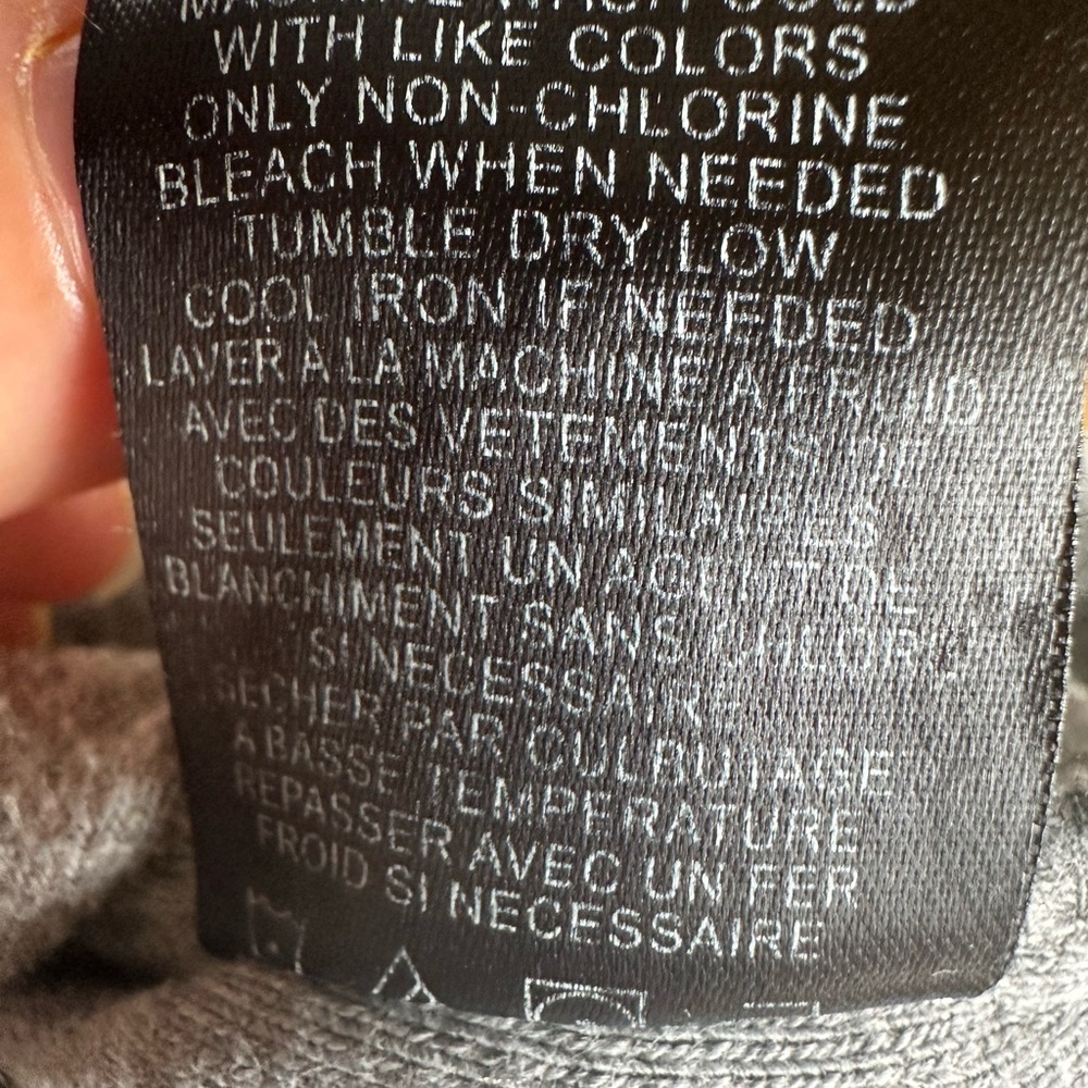 Ninth Hall Men's Cotton Fleece Gray Hoodie size Large - Picture 11 of 11